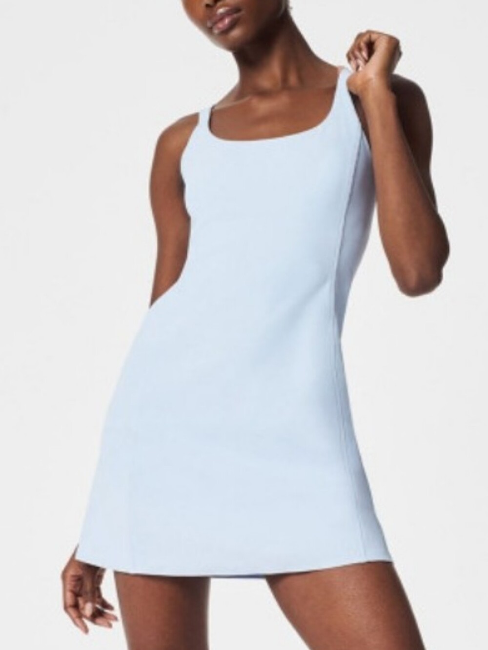 Spanx Get Moving Rib Dress Easy Access Shorts Size Xl
